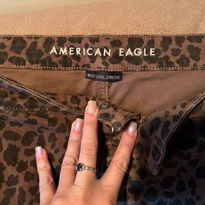 Size 24 super high rise Jegging animal print